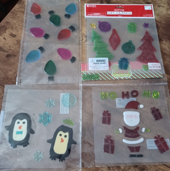 Christmas Day window decals